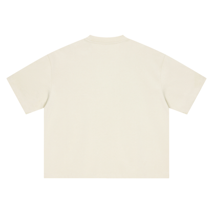 Boarding Pass — Boxy Oversized Tee | SV Air Ticket-Stub Graphic Streetwear T-Shirt (400 GMS)