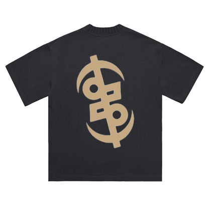 AKOBEN Heavyweight Knitted Round Neck T-Shirt