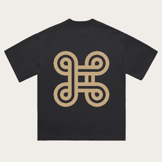 MPATAPO Heavyweight Knitted Round Neck T-Shirt