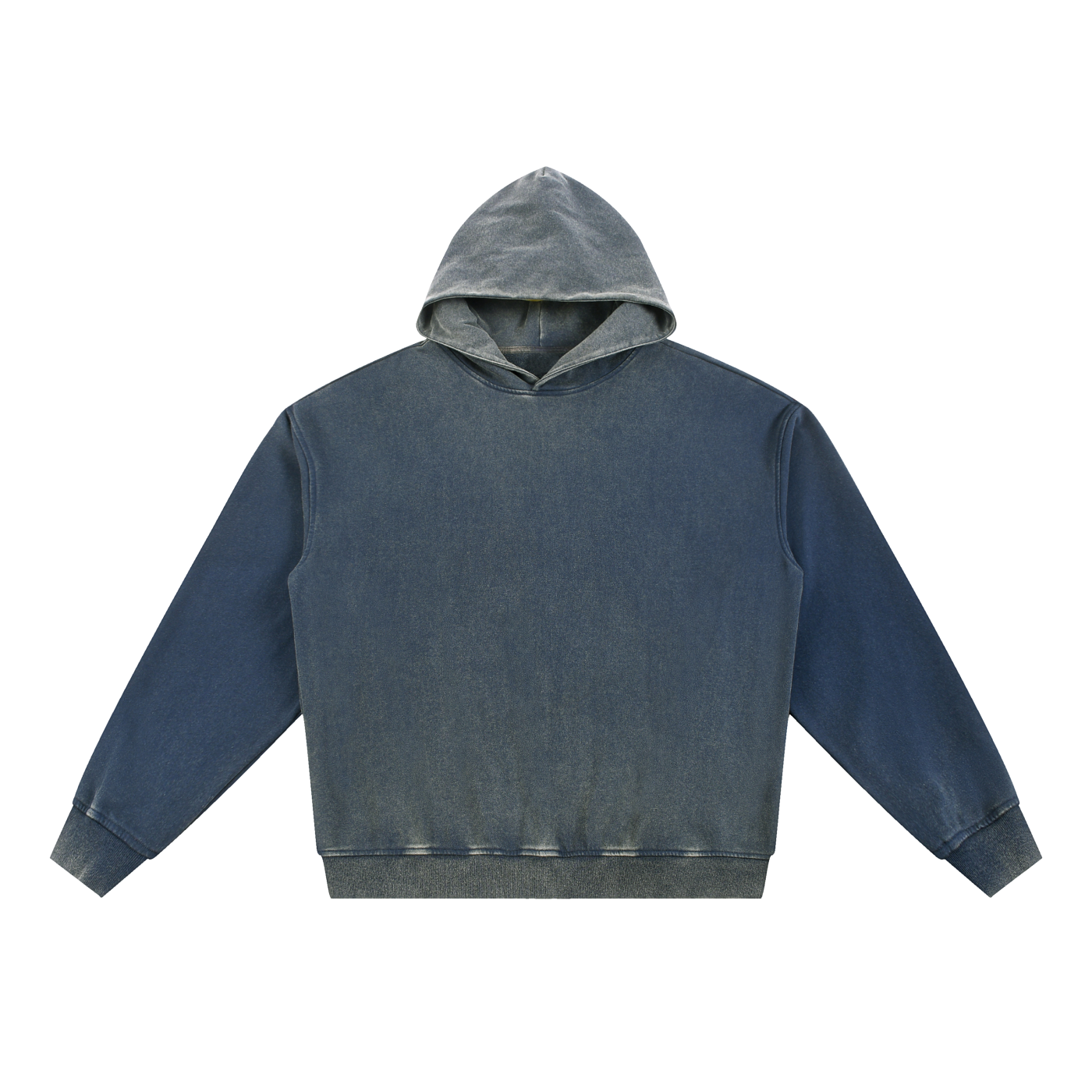 Overdrive — Vintage Washed Gradient Fleece Hoodie (404 GMS)