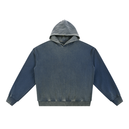 Overdrive — Vintage Washed Gradient Fleece Hoodie (404 GMS)