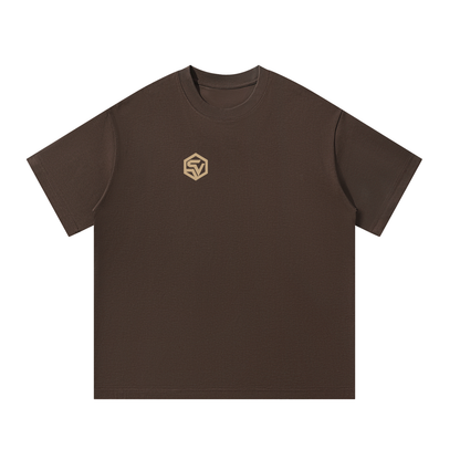Coordinates — Oversized Cotton Tee | Toronto Locator Crosshair Graphic Streetwear T-Shirt (300 GMS)