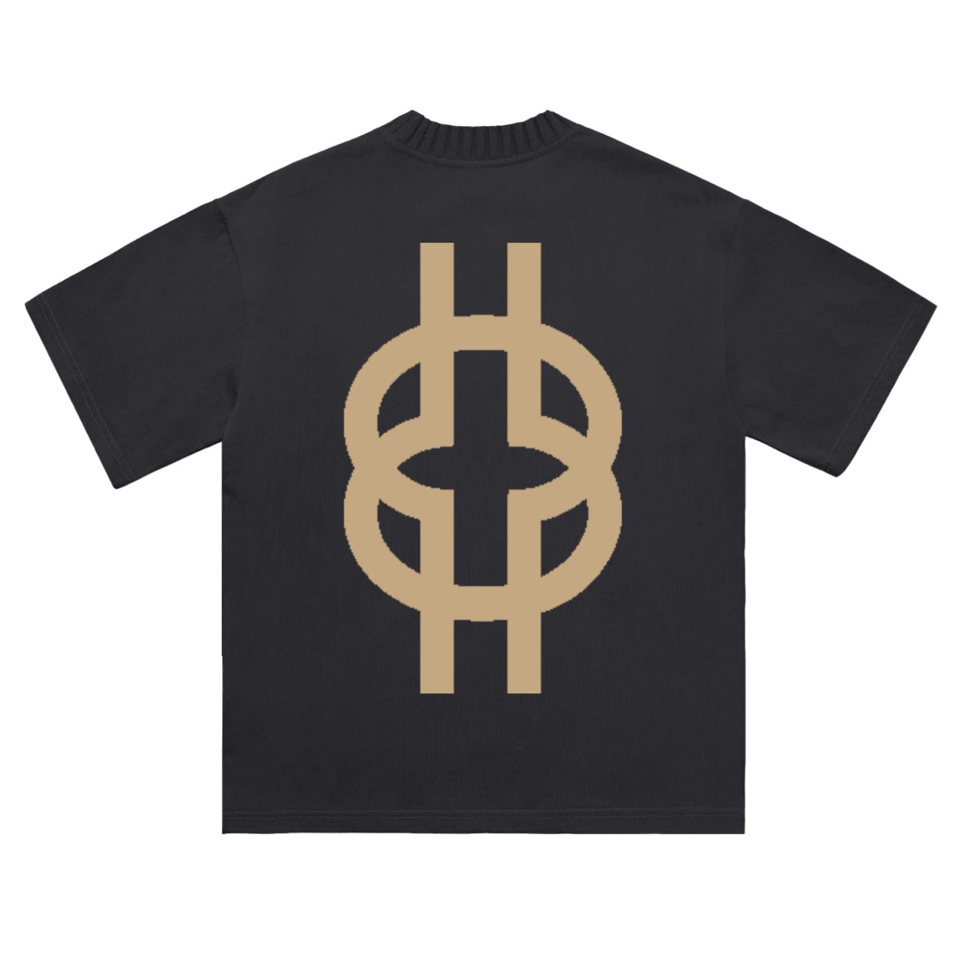 NYANSAPO Heavyweight Knitted Round Neck T-Shirt