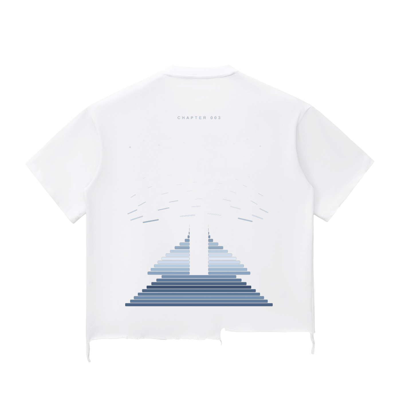 Snow Wash Raw-Hem Boxy T-shirt