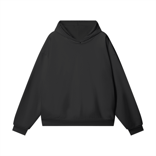 Night Shift — Oversized Heavyweight Hidden Pocket Fleece Hoodie (460 GMS)
