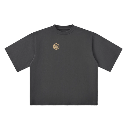 Redacted — Oversized Drop Shoulder Tee | Classified File Graphic Streetwear T-Shirt (250 GMS)