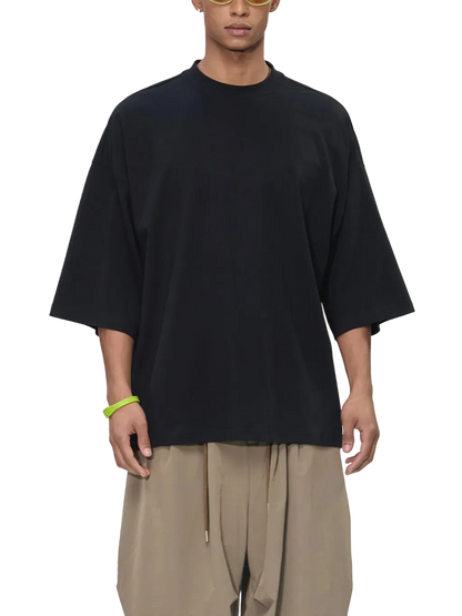 Redacted — Oversized Drop Shoulder Tee | Classified File Graphic Streetwear T-Shirt (250 GMS)