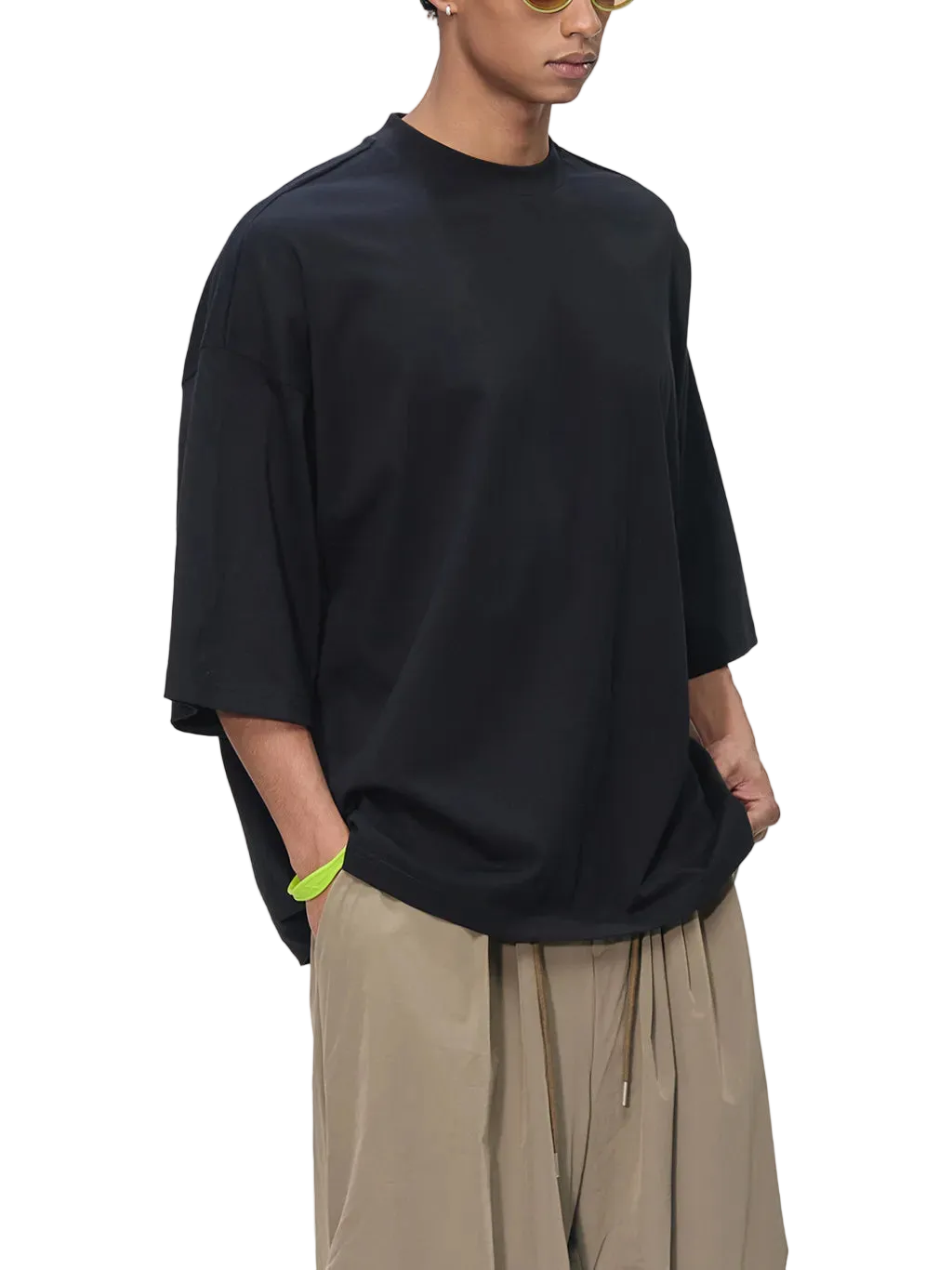 Redacted — Oversized Drop Shoulder Tee | Classified File Graphic Streetwear T-Shirt (250 GMS)