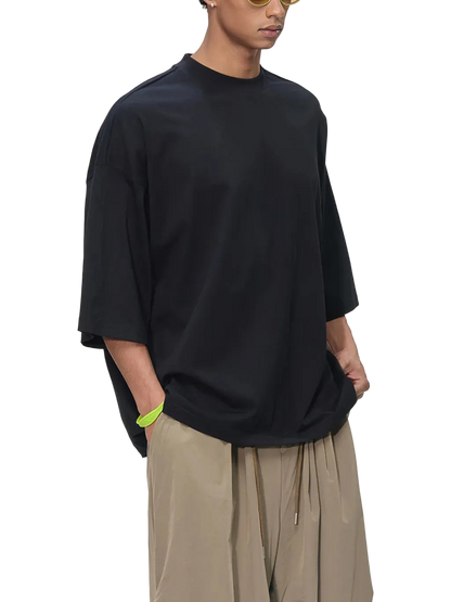 Redacted — Oversized Drop Shoulder Tee | Classified File Graphic Streetwear T-Shirt (250 GMS)