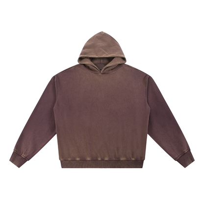 Overdrive — Vintage Washed Gradient Fleece Hoodie (404 GMS)