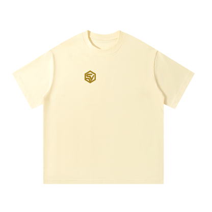 Coordinates — Oversized Cotton Tee | Toronto Locator Crosshair Graphic Streetwear T-Shirt (300 GMS)