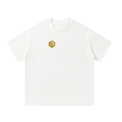 Coordinates — Oversized Cotton Tee | Toronto Locator Crosshair Graphic Streetwear T-Shirt (300 GMS)