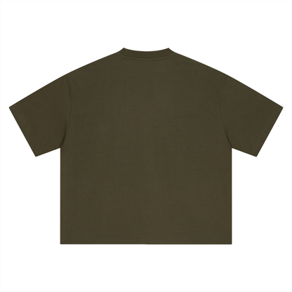 Boarding Pass — Boxy Oversized Tee | SV Air Ticket-Stub Graphic Streetwear T-Shirt (400 GMS)