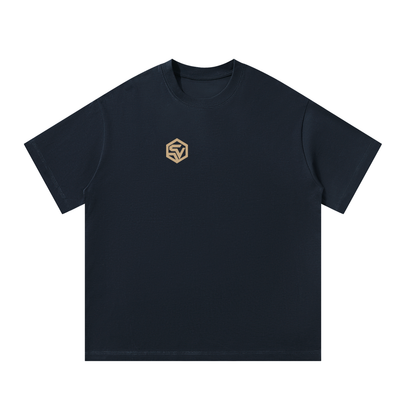 Coordinates — Oversized Cotton Tee | Toronto Locator Crosshair Graphic Streetwear T-Shirt (300 GMS)