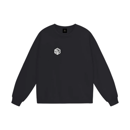 Dead Air — Heavyweight Drop Shoulder Sweatshirt | Minimal Techwear Streetwear Crewneck