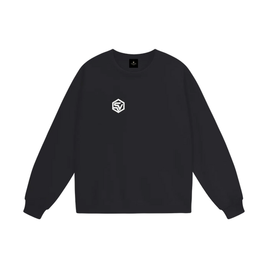 Dead Air — Heavyweight Drop Shoulder Sweatshirt | Minimal Techwear Streetwear Crewneck