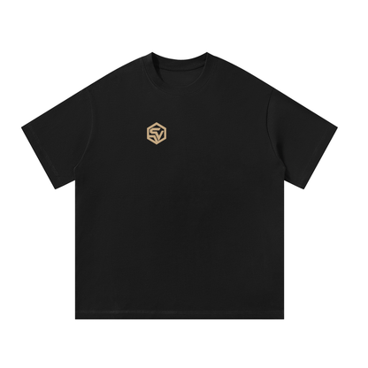 Coordinates — Oversized Cotton Tee | Toronto Locator Crosshair Graphic Streetwear T-Shirt (300 GMS)