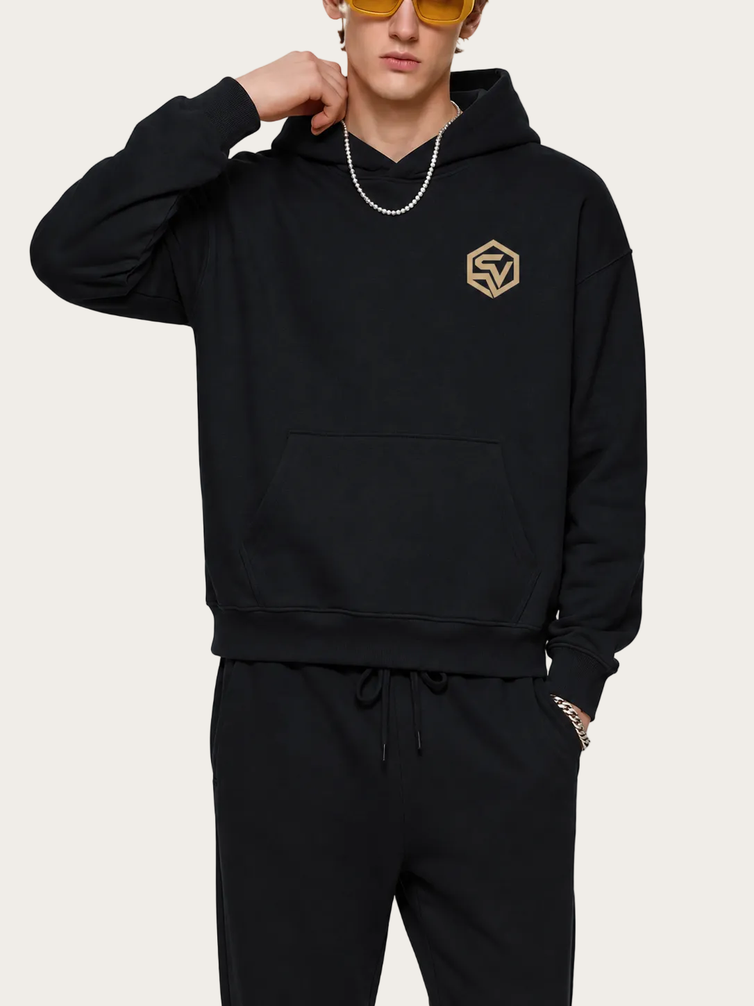 Night Shift — Heavyweight Boxy Hoodie