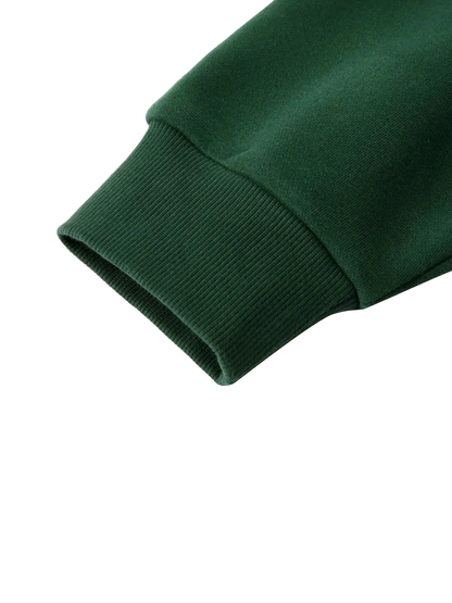 NO SLEEP — Boxy Fleece Crewneck Sweatshirt | Minimal Late-Night Streetwear Crewneck